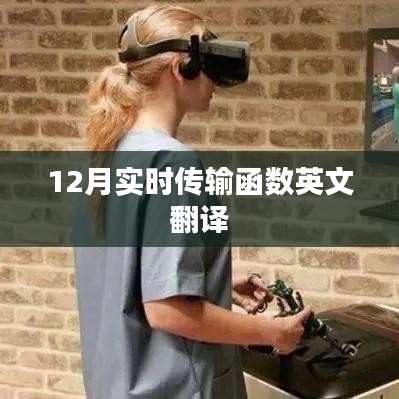 实时传输函数英文翻译介绍及作用分析