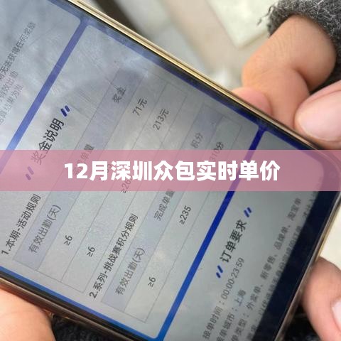深圳众包实时单价大揭秘,12月最新行情