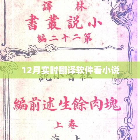 实时翻译软件看小说,轻松阅读无障碍