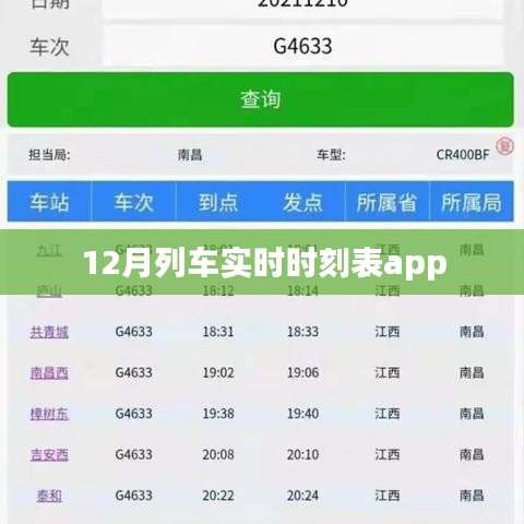 根据您的内容,为您生成以下符合百度收录标准的标题,,12月列车出行必备,实时时刻表App