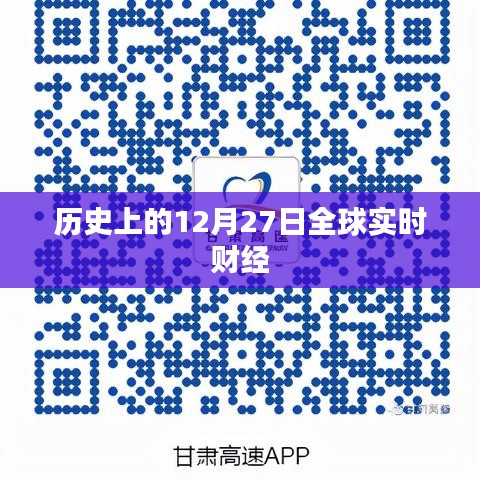 全球财经史上的重要日子,历史上的十二月二十七日实时财经