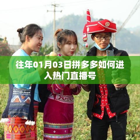 拼多多进入热门直播号的策略与技巧