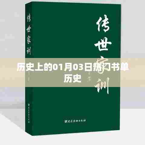 热门书单推荐,历史上的那些日子——一月三日回顾
