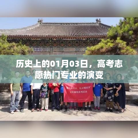 高考志愿热门专业演变,历年01月03日回顾