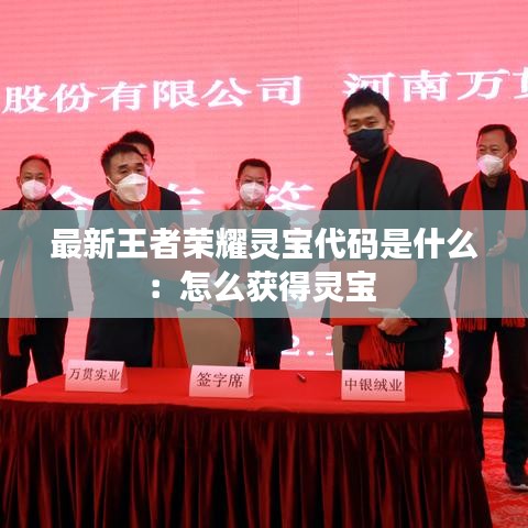 最新王者荣耀灵宝代码是什么:怎么获得灵宝