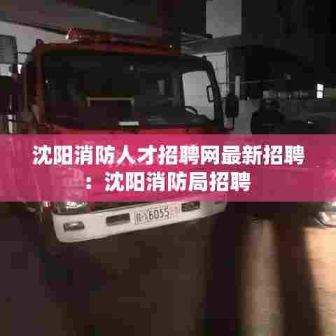 沈阳消防人才招聘网最新招聘:沈阳消防局招聘