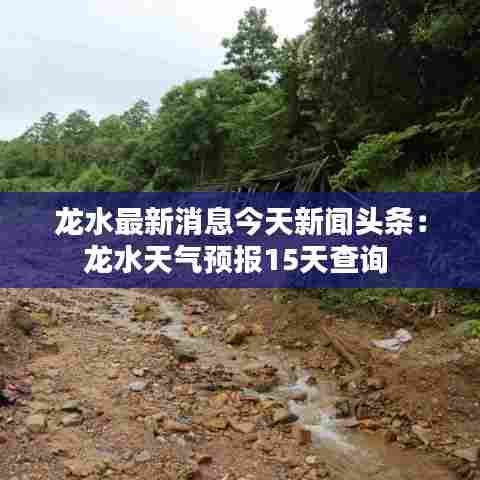 龙水最新消息今天新闻头条:龙水天气预报15天查询