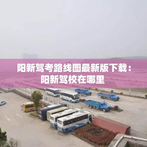 阳新驾考路线图最新版下载：阳新驾校在哪里 