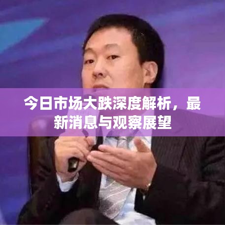 今日市场大跌深度解析,最新消息与观察展望