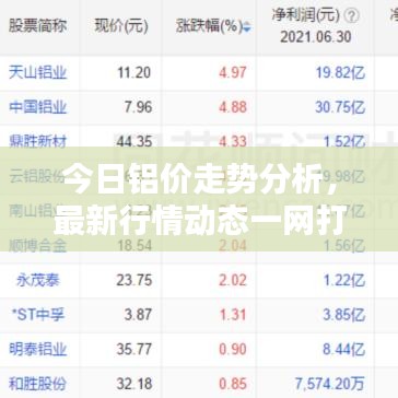 今日铝价走势分析,最新行情动态一网打尽