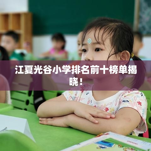 江夏光谷小学排名前十榜单揭晓!