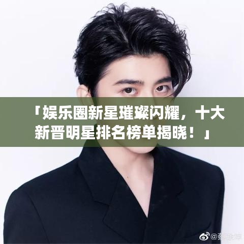 「娱乐圈新星璀璨闪耀,十大新晋明星排名榜单揭晓!」