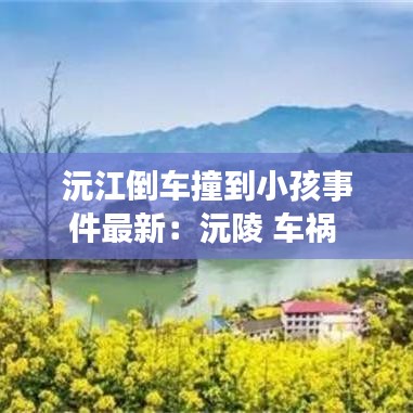 沅江倒车撞到小孩事件最新:沅陵 车祸