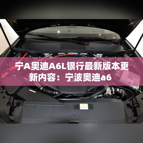 宁A奥迪A6L银行最新版本更新内容:宁波奥迪a6