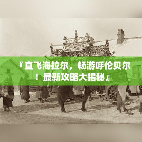 『直飞海拉尔，畅游呼伦贝尔！最新攻略大揭秘』