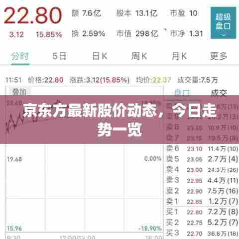 京东方最新股价动态,今日走势一览
