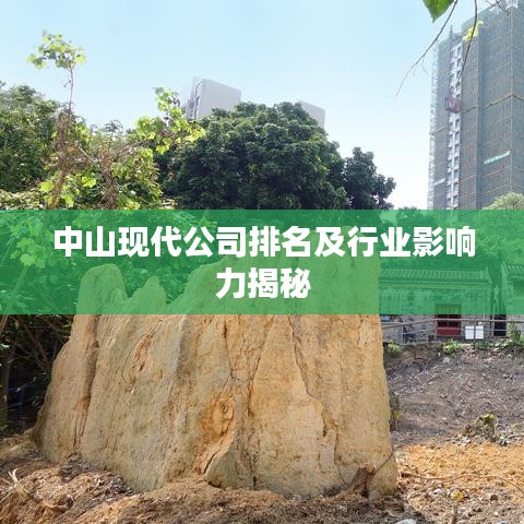 中山现代公司排名及行业影响力揭秘