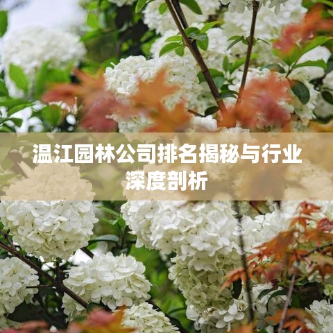 温江园林公司排名揭秘与行业深度剖析