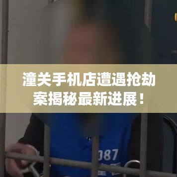 潼关手机店遭遇抢劫案揭秘最新进展!