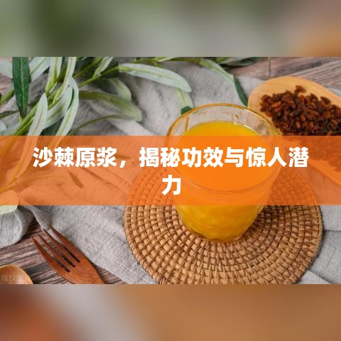 沙棘原浆，揭秘功效与惊人潜力