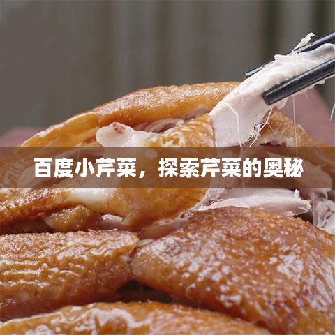 百度小芹菜，探索芹菜的奥秘