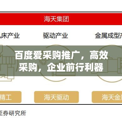百度爱采购推广,高效采购,企业前行利器
