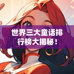 世界三大童话排行榜大揭秘!