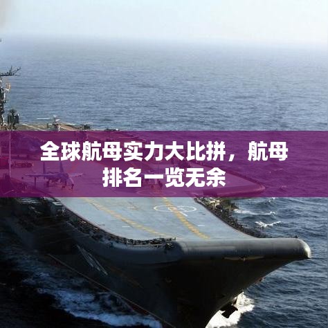 全球航母实力大比拼,航母排名一览无余