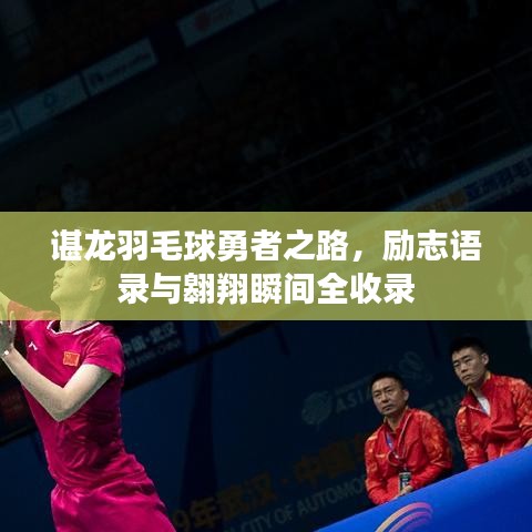 谌龙羽毛球勇者之路，励志语录与翱翔瞬间全收录