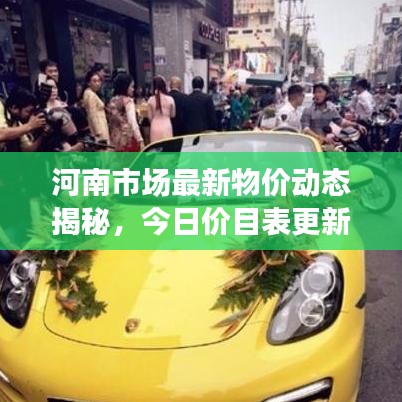 河南市场最新物价动态揭秘，今日价目表更新消息