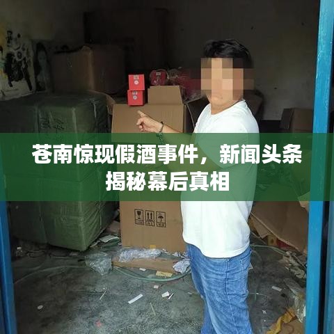 苍南惊现假酒事件,新闻头条揭秘幕后真相