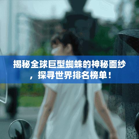 揭秘全球巨型蜘蛛的神秘面纱,探寻世界排名榜单!