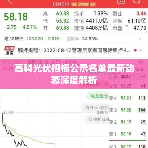 高科光伏招标公示名单最新动态深度解析