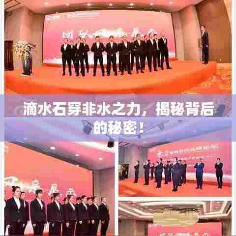 滴水石穿非水之力,揭秘背后的秘密!