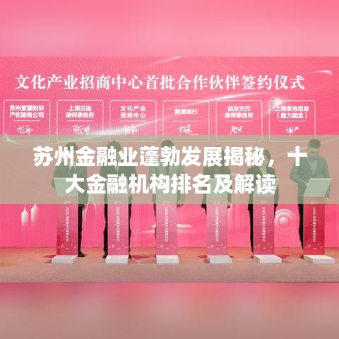 苏州金融业蓬勃发展揭秘,十大金融机构排名及解读