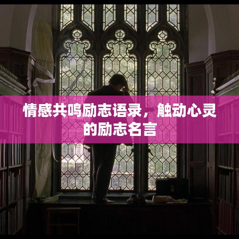 情感共鸣励志语录,触动心灵的励志名言