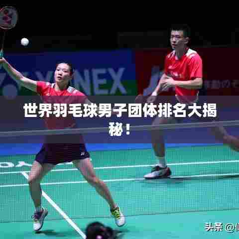 世界羽毛球男子团体排名大揭秘!