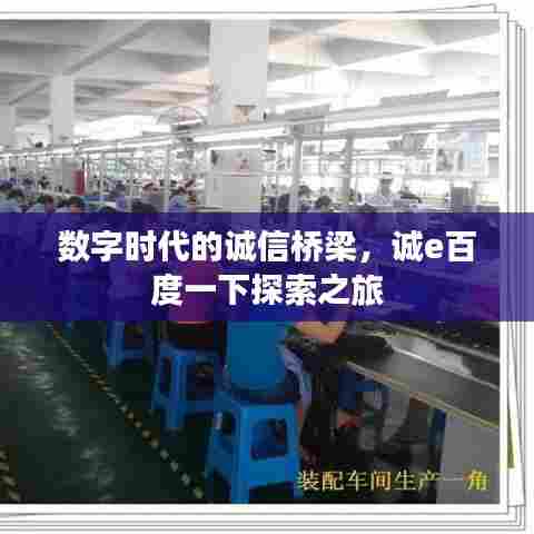 数字时代的诚信桥梁,诚e百度一下探索之旅