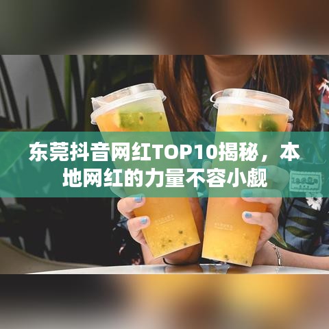 东莞抖音网红TOP10揭秘,本地网红的力量不容小觑